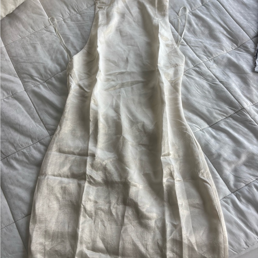 Amanda Uprichard Kyoto dress in ivory